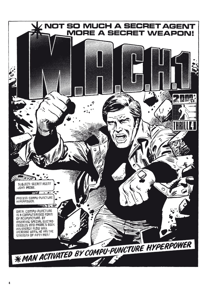 1 MACH 1 SECRET WEAPON #8 September 1991 Fleetway Quality Comics M.A.C.H 
