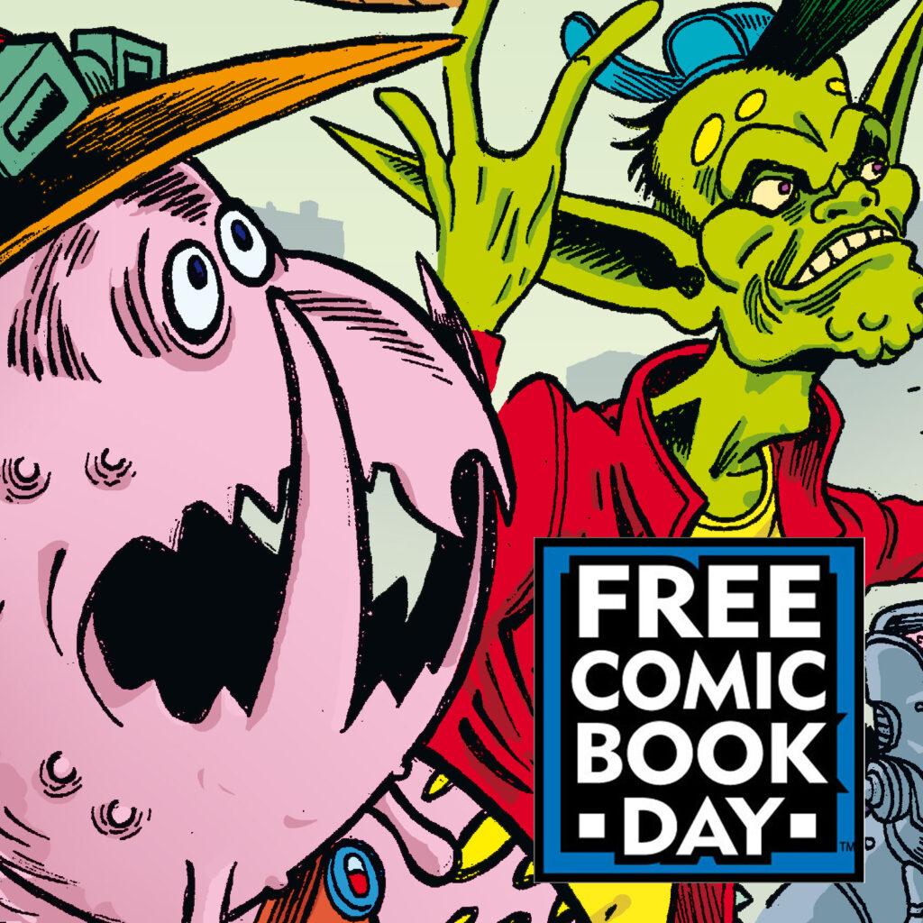 FCBD INTERVIEW D.R. & Quinch return for Free Comic Book Day!