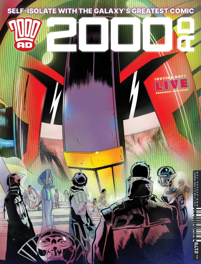 2000AD #829 APRIL 3 1993 WITH STICKERS
