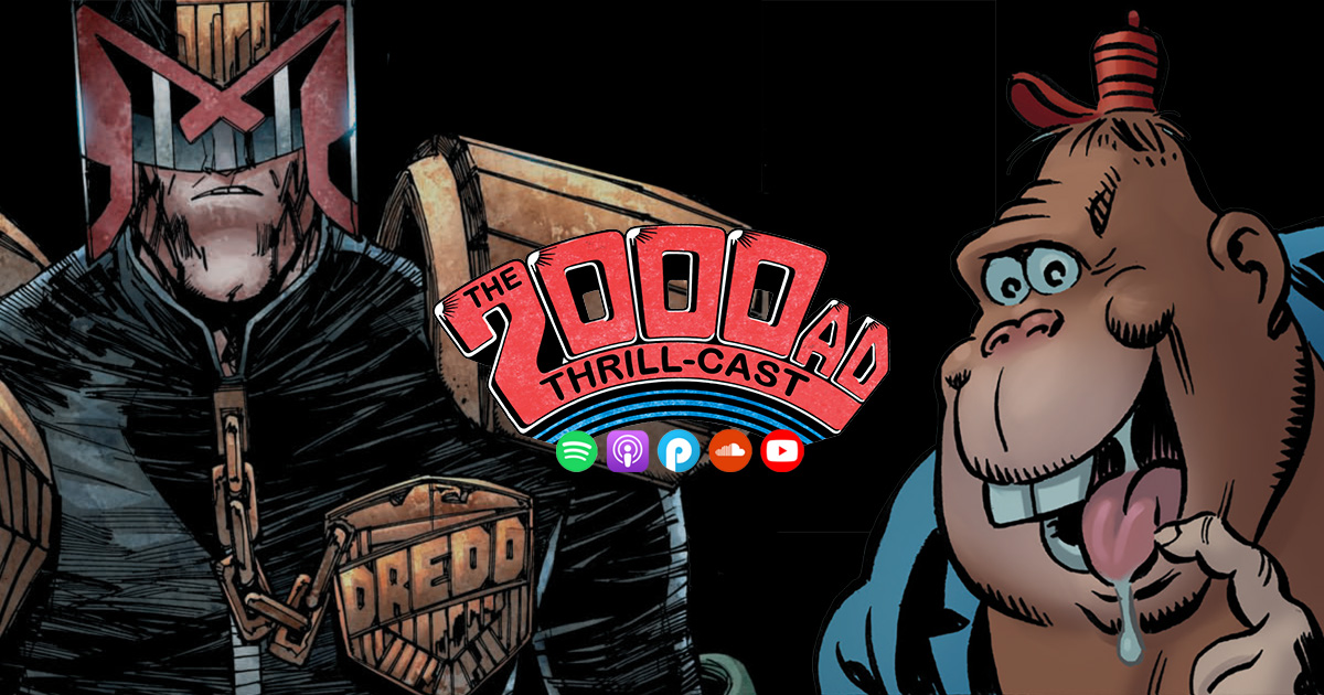 The 2000 AD Thrill-Cast Lockdown Tapes: Hilary Barta & Dredd Deep-dive ...