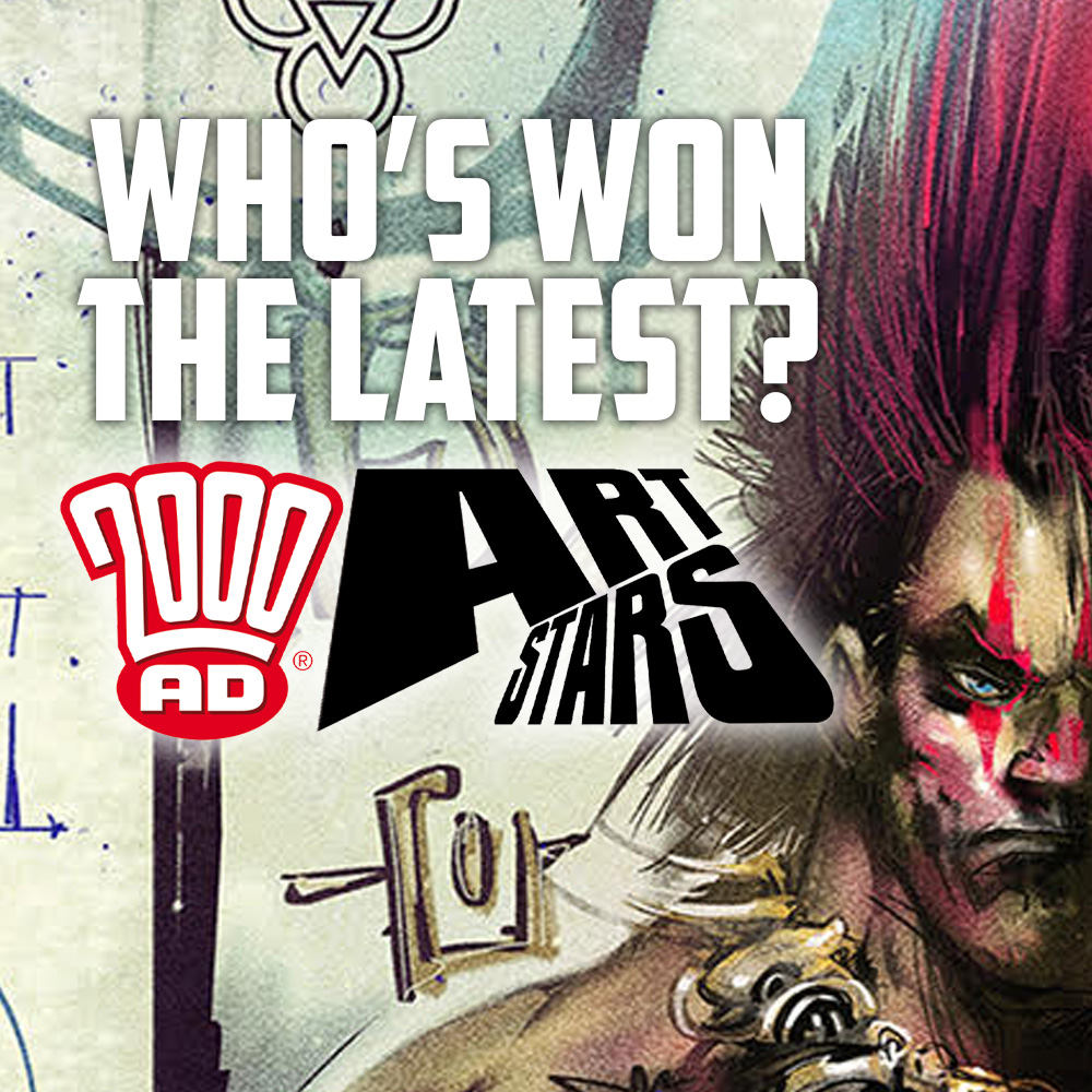 See the winner of the latest 2000 AD Art Stars competition!
