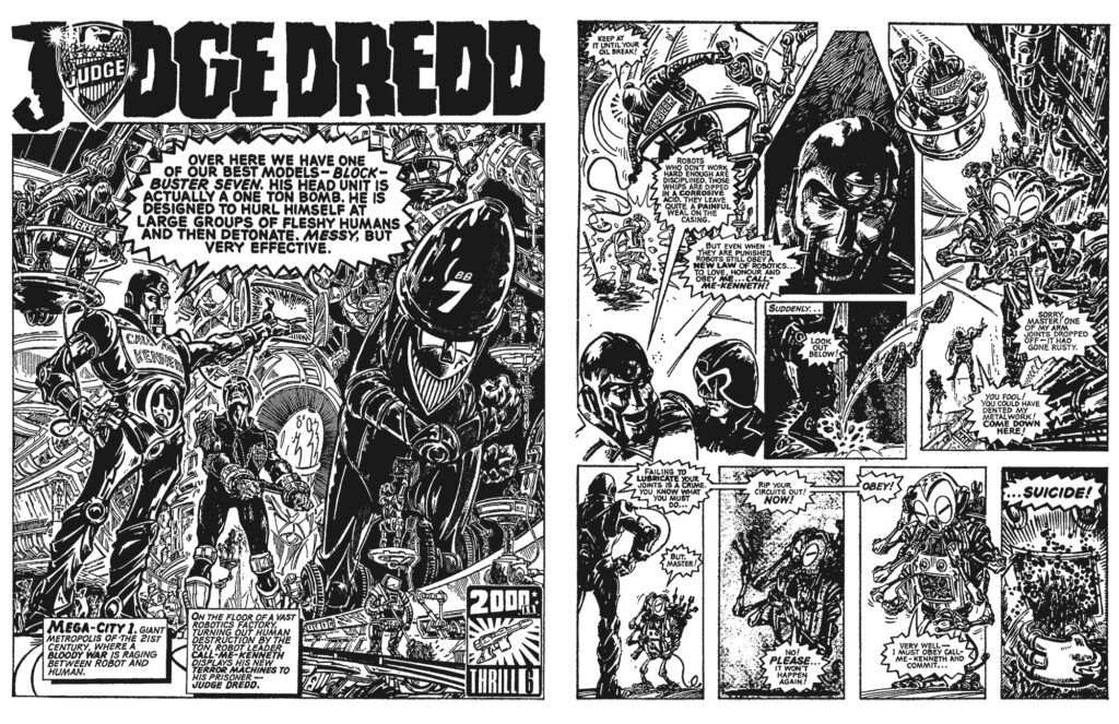 Rob reveals the key stories behind Judge Dredd: | 2000 AD
