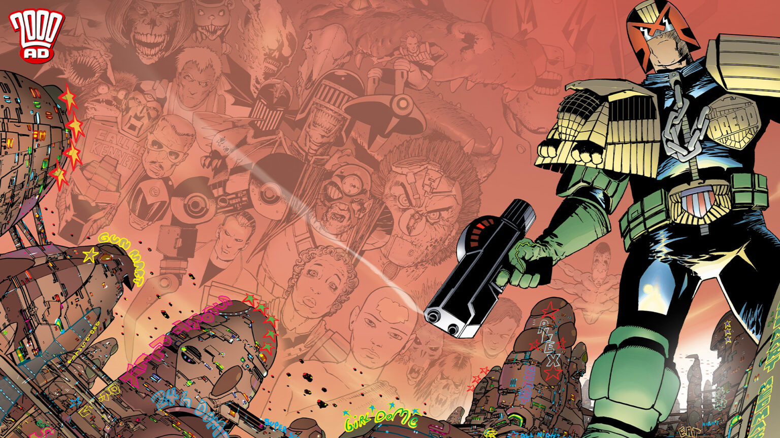 Download a new 2000 AD wallpaper for your desktop!