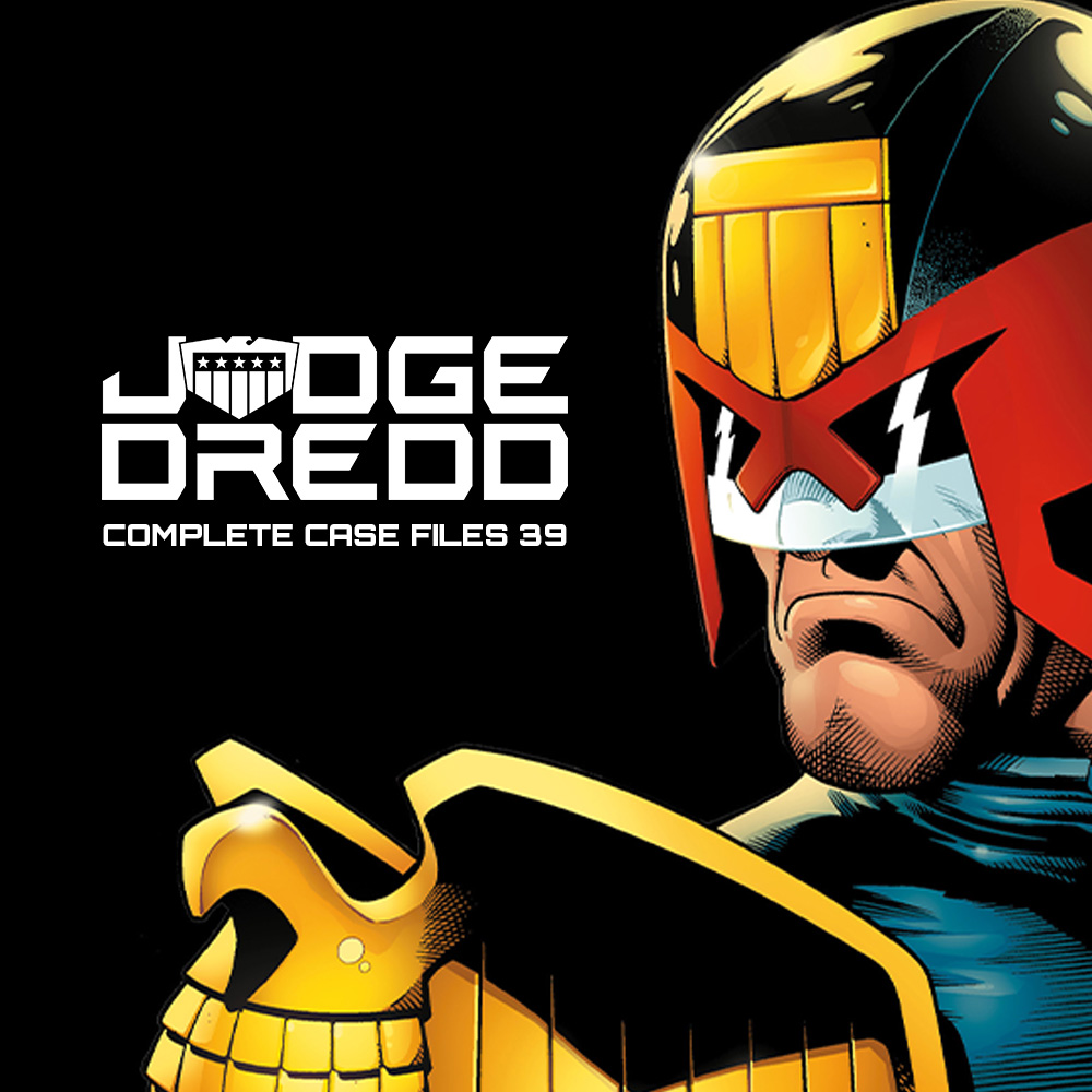 The murderous PJ Maybe is back – pre-order Judge Dredd The Complete Case Files Vol.39!