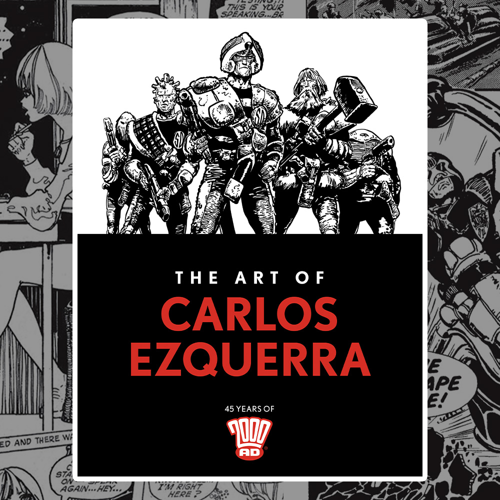 Celebrating the work of ‘El Maestro’ – The Art of Carlos Ezquerra out now