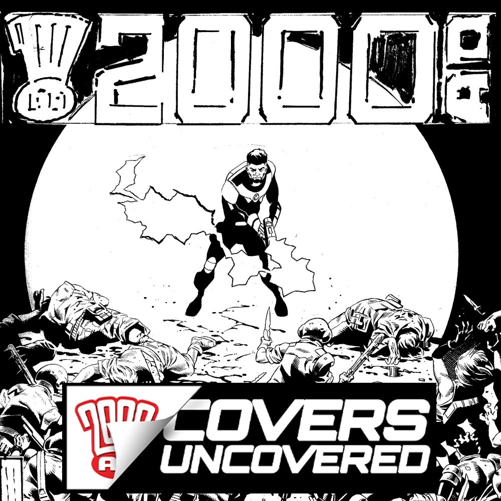 2000 AD Covers Uncovered – Paul Marshall blows us away with Prog 2293’s Skip Tracer cover