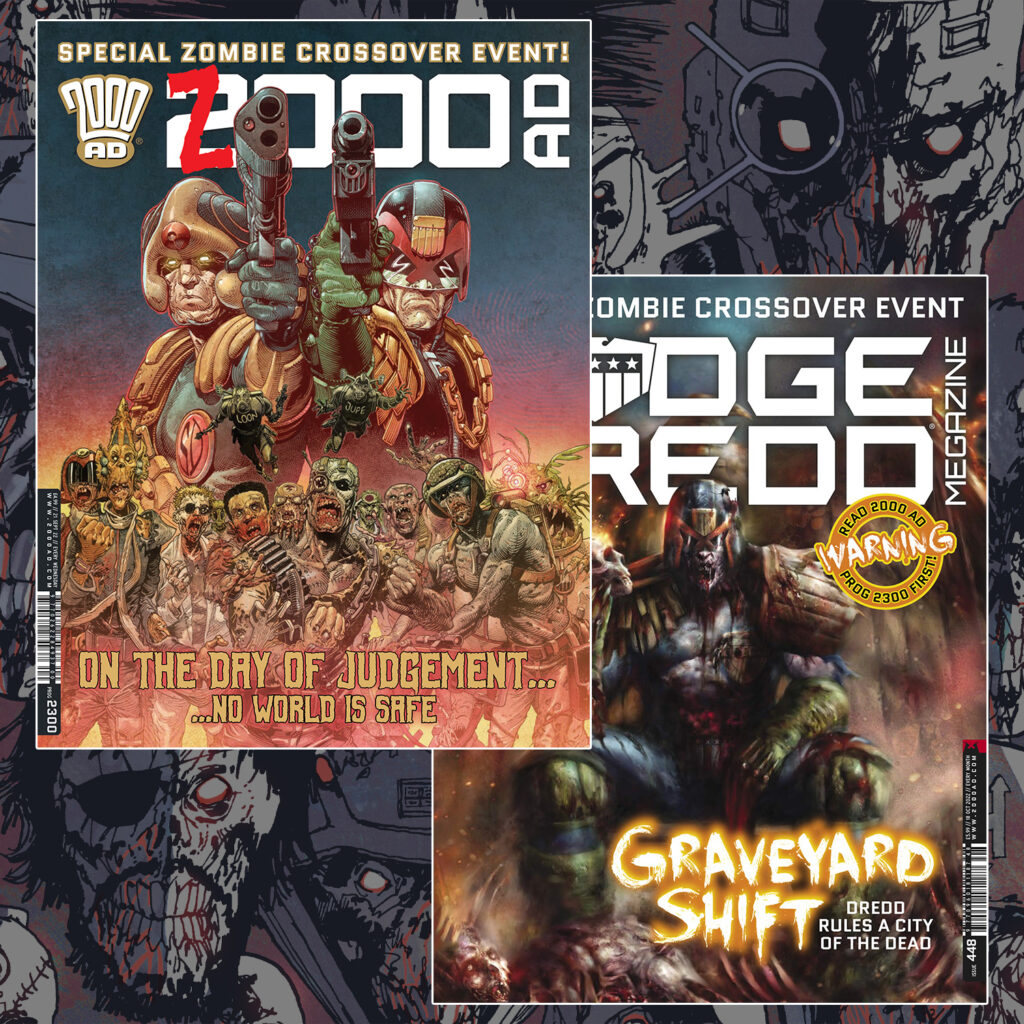 The Day of Judgement is upon us – the epic 2000 AD undead crossover event out now!