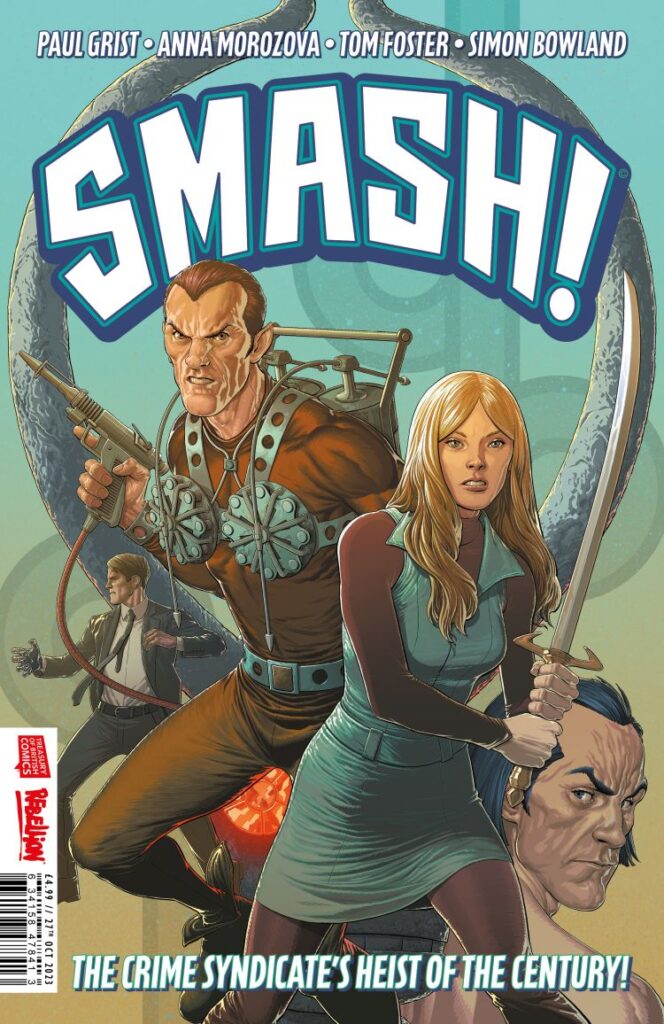 SMASH! Graphic Novel Comic Book Artwork ~ Magazine Page PRINT AD