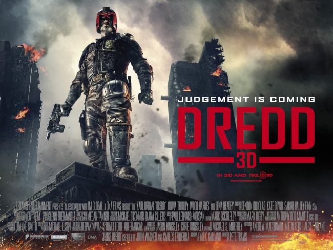 Dredd(2012) film poster
