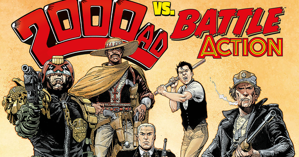 2000 AD Vs Battle Action: The action-packed crossover 50 years in the making!