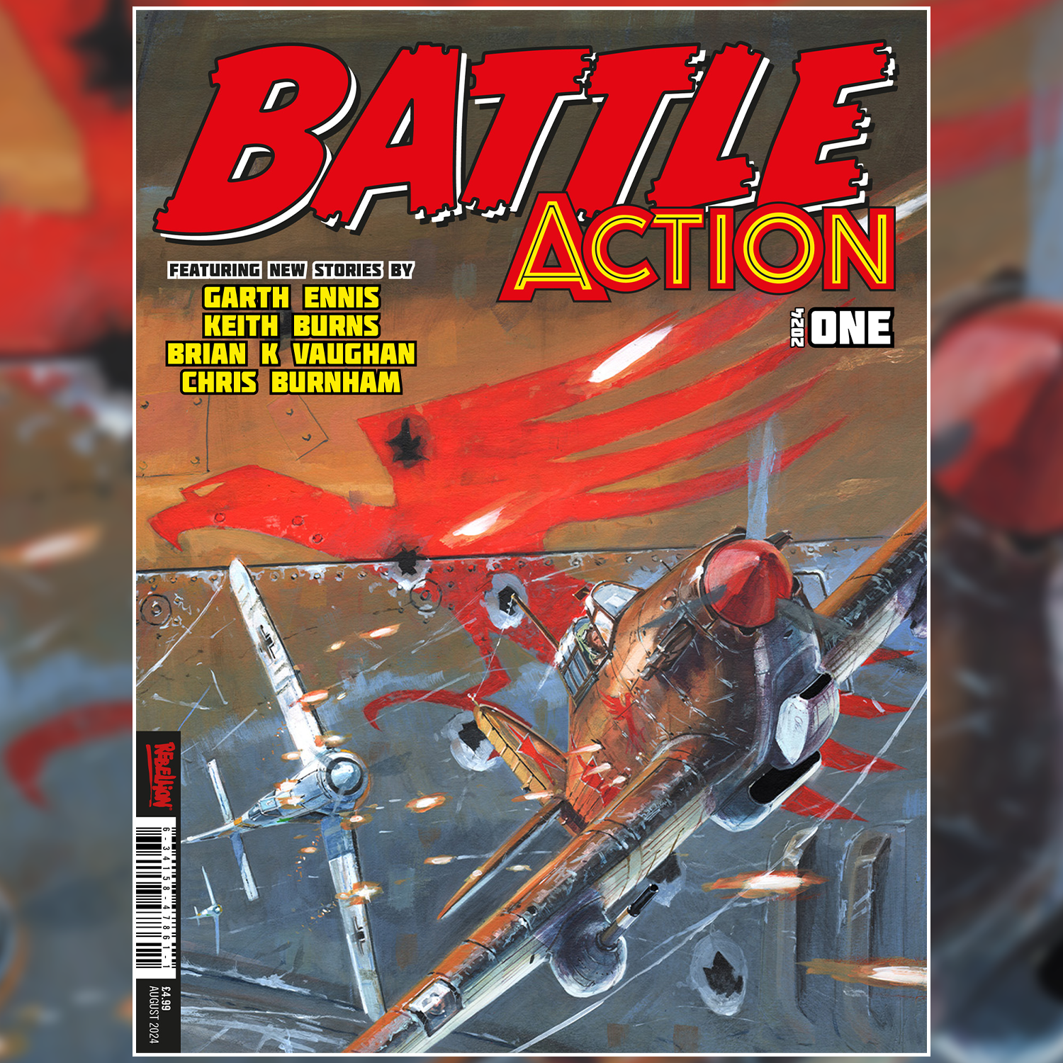 Battle Action #1 is Out Now, Featuring Johnny Red and Kids Rule OK!