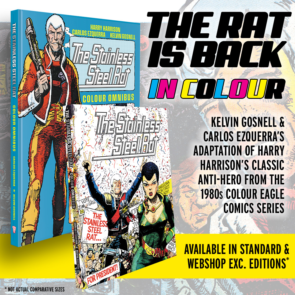 The Stainless Steel Rat Colour Omnibus Edition: Pre-Order yours today!