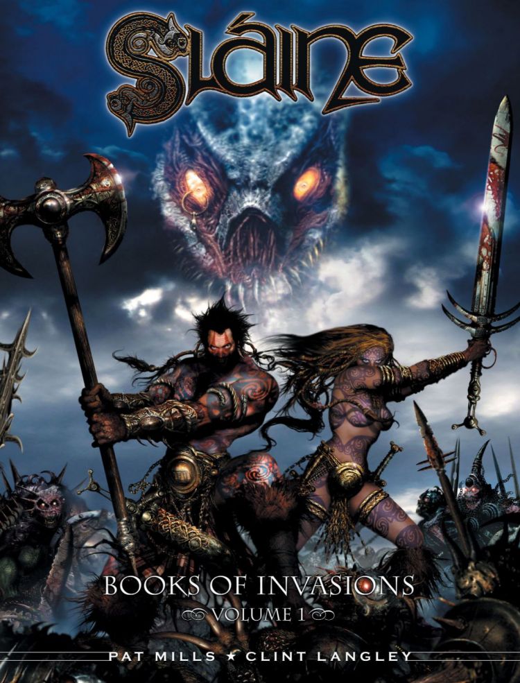 Sláine Book of Invasions Vol 1 comic cover