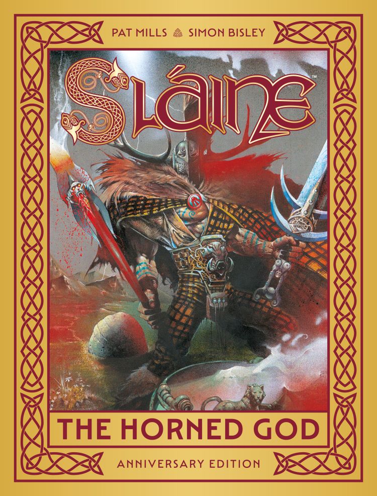 Sláine The Horned God comic cover