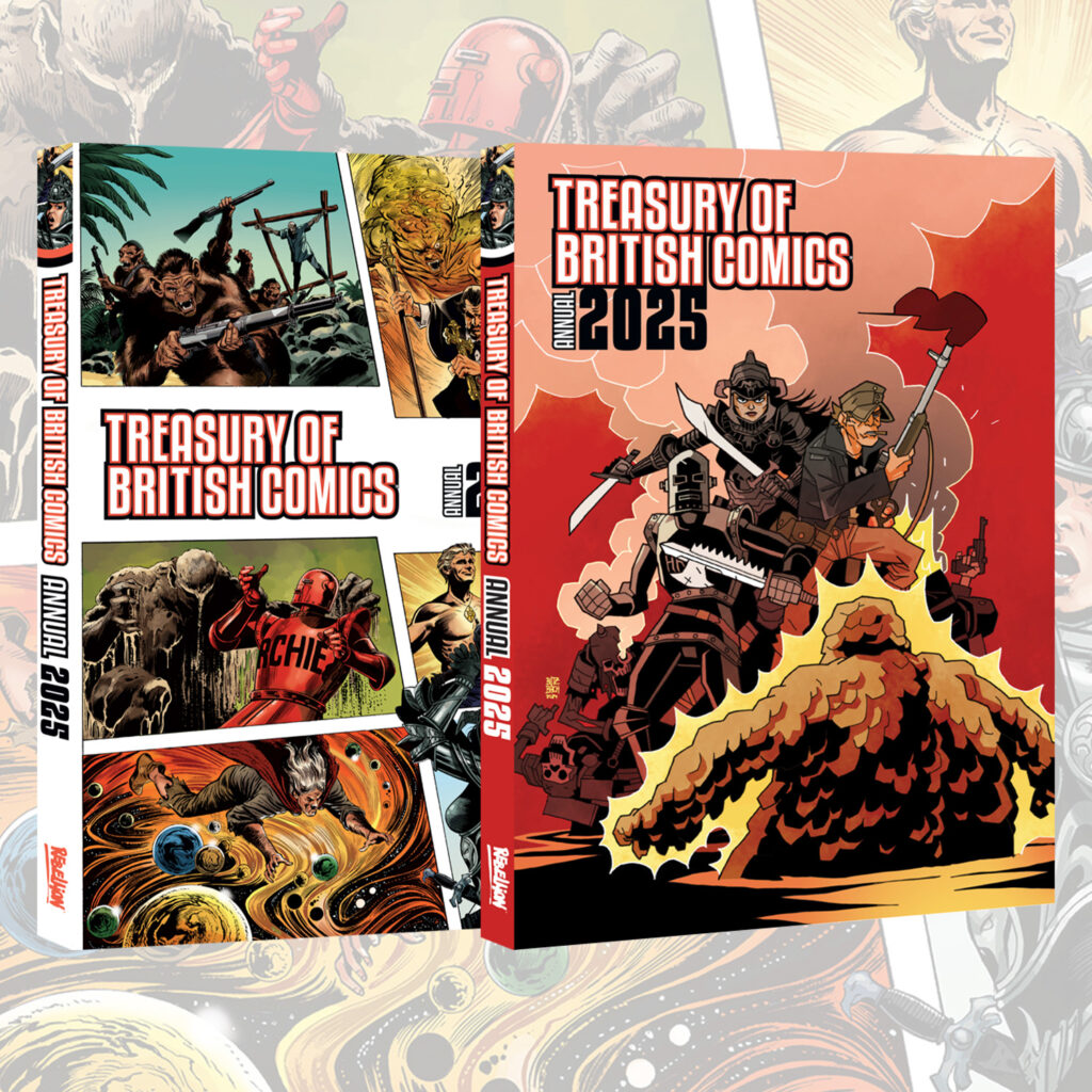 Out Now! The Treasury of British Comics Annual 2025