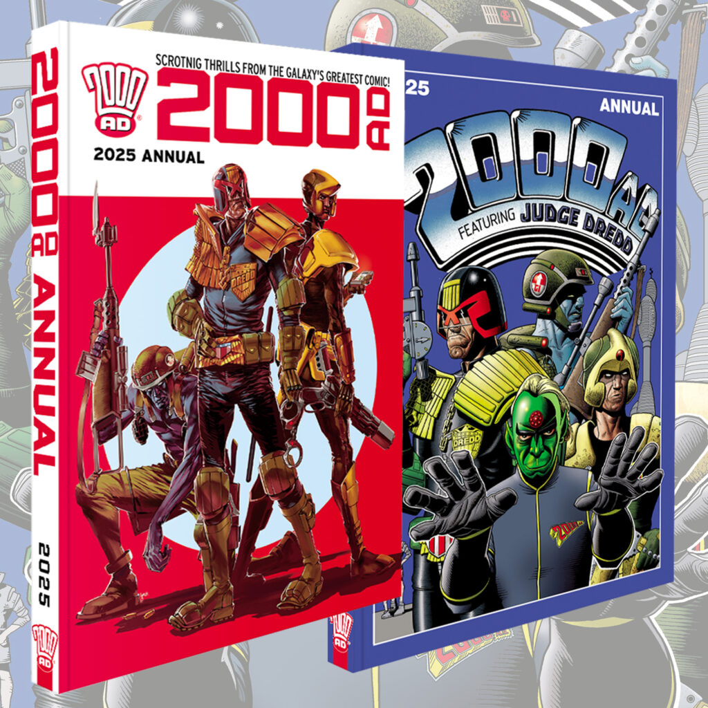 Looking Inside The 2000 AD Annual 2025