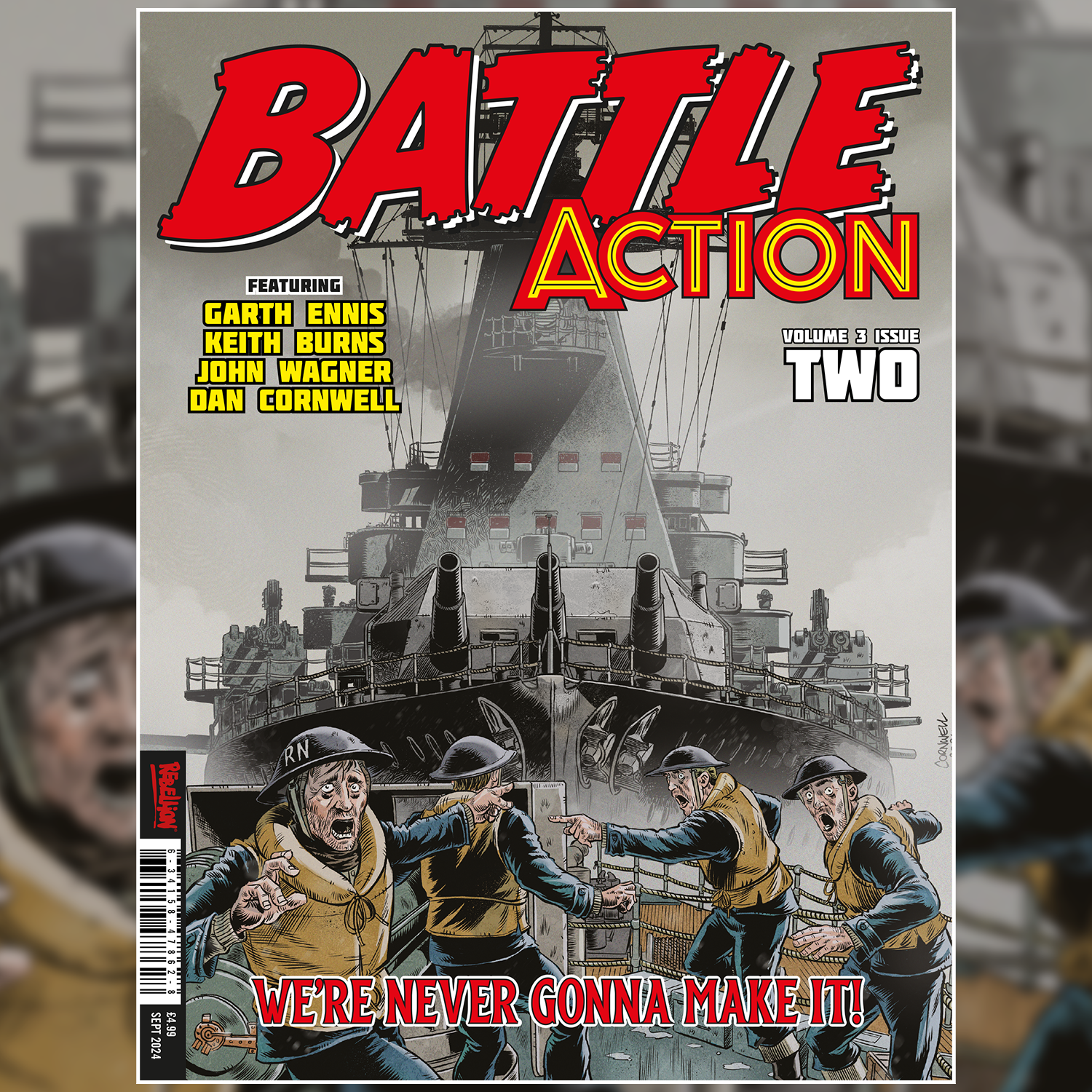 Battle Action #2 is Out Now: Featuring Johnny Red and HMS Nightshade!