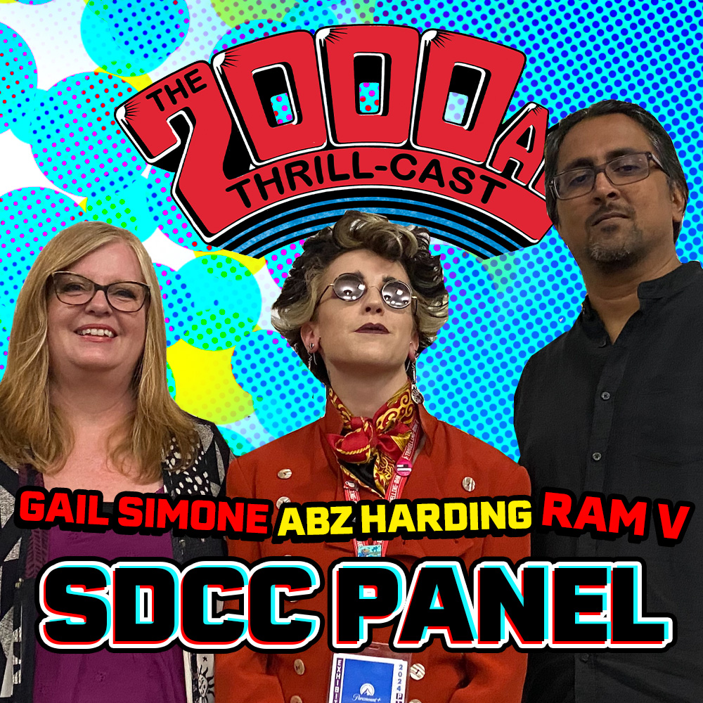 Gail Simone, Ram V & Abigail Harding on HORROR! and ROMANCE! at SDCC – The 2000 AD Thrill-Cast