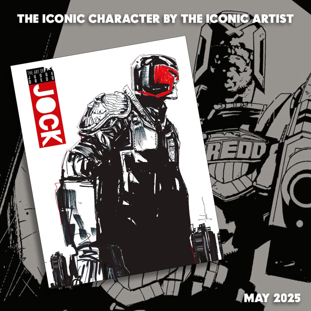 Announcing The Art of Judge Dredd by Jock: Pre-Order Now!