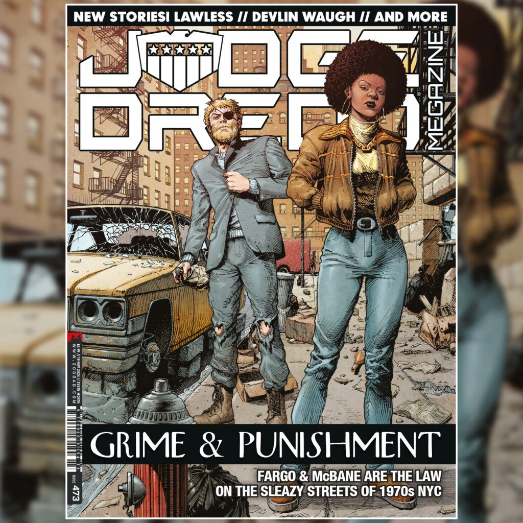 OUT NOW: Judge Dredd Megazine #473