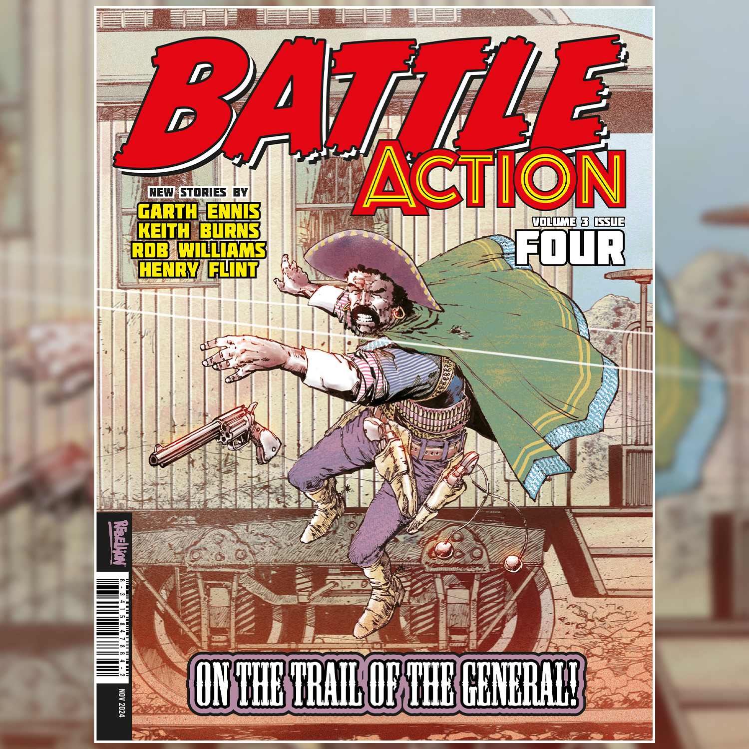 Pre-Order Battle Action #4, Featuring Johnny Red and El Mestizo!