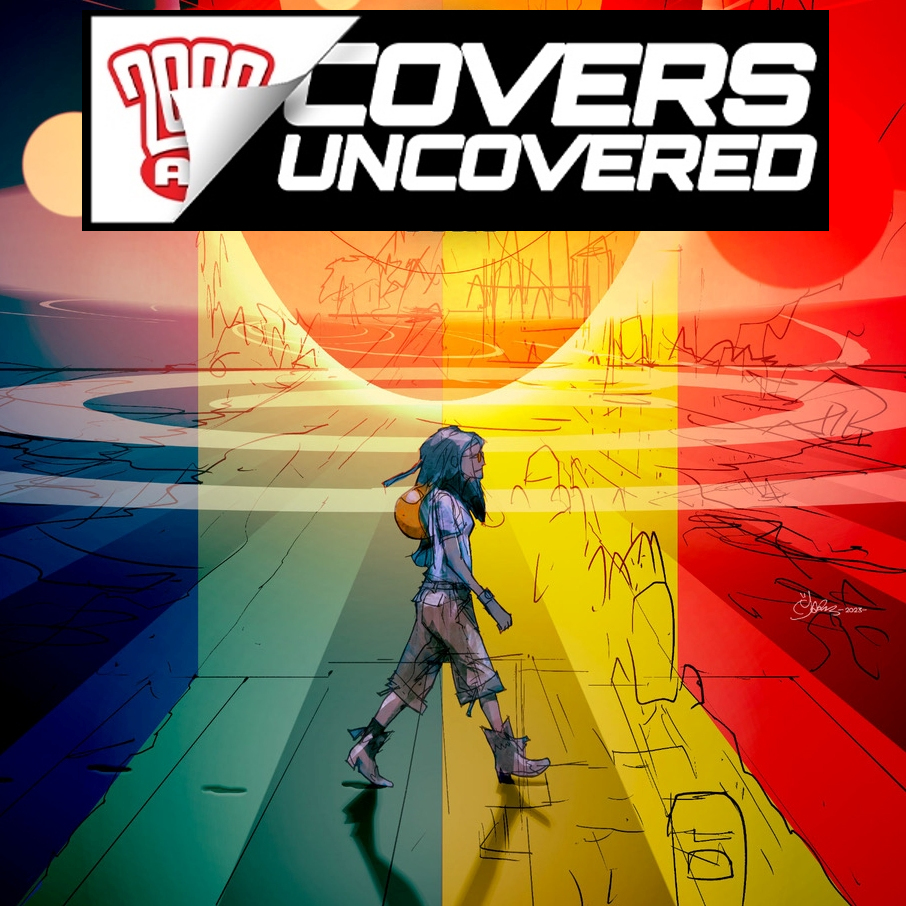 2000 AD Covers Uncovered: ‘Sometimes a cover is found’ – Mark Harrison goes further OUT with Prog 2410